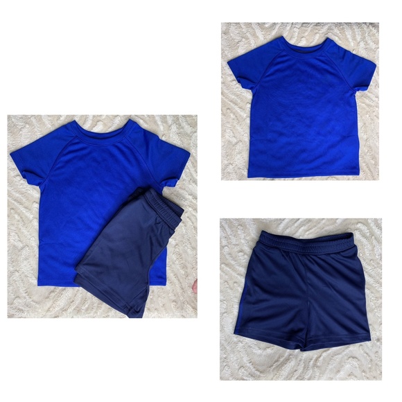 Spotted Zebra Boys Active Tee & Short Set - F82/83 - Picture 1 of 7